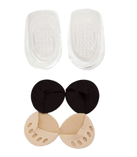 Silicone Heel Cups Plantar Inserts Clear Heel Protection And 2 Pairs Foot