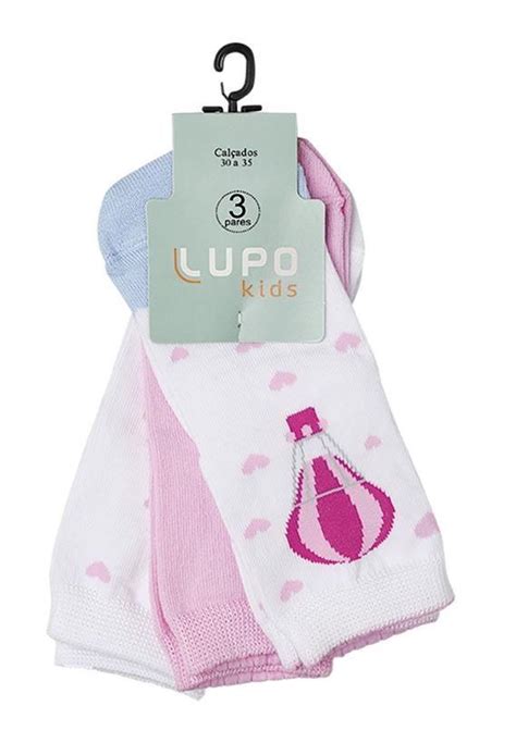 Kit Infantil 3 Pares De Meias 2680 Le Lingerie