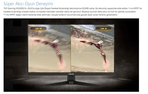 Asus TUF Gaming VG249Q1A 23.8 1ms 165Hz (HDMI+Display) Freesync Full HD ...