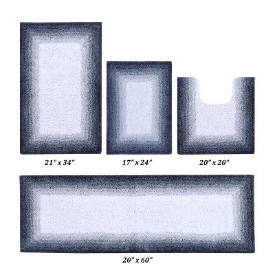 X Novelty Tufted Bath Rug Get Naked Grey Target