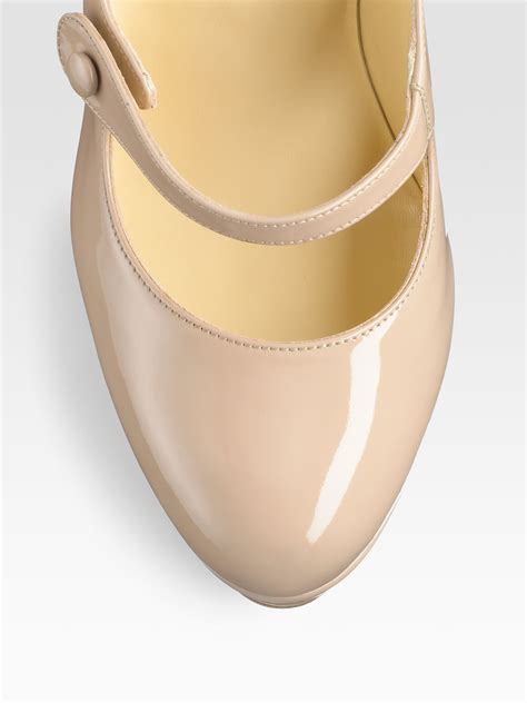 christian louboutin slingback mary-jane pumps, imitation louis vuitton