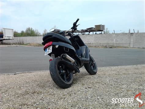 MBK Booster Spirit Naked Black And Chrome