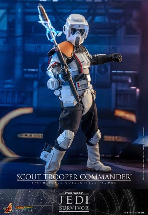 Hot Toys Scout Trooper Commander Figure Star Wars Sixth Scale Limited Collectible Comic Concepts