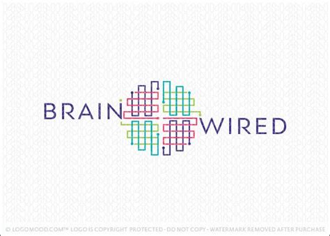 Brain Wired Buy Premade Readymade Logos For Sale Impressionen