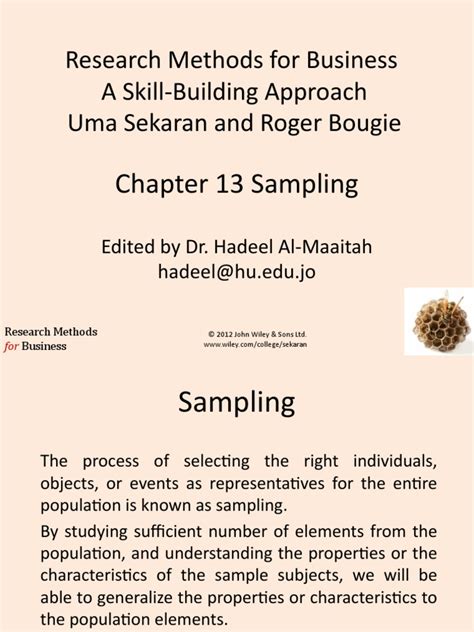 Ch13 Sampling | Download Free PDF | Sampling (Statistics) | Confidence ...