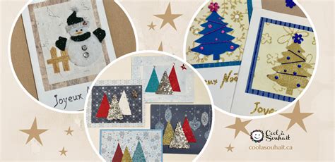 cartes de noel faciles fabriquer cool souhait
