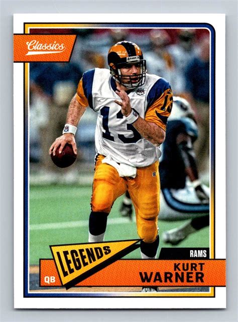 2018 Panini Classics 101 Kurt Warner St Louis Rams Ebay