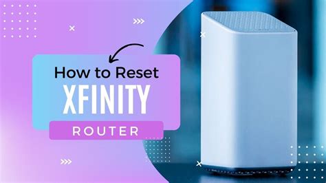 How To Reset Xfinity Router Youtube