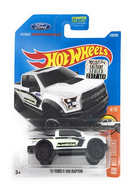 Amazon Hot Wheels Hw Hot Trucks Ford F Raptor White Toys Games