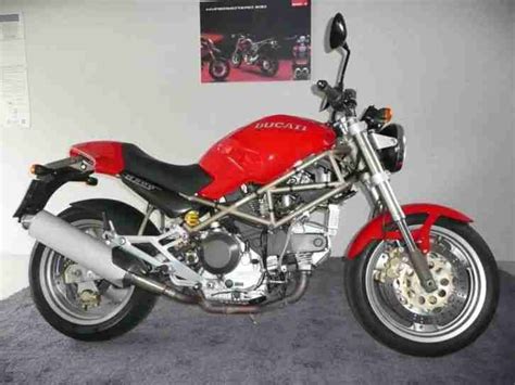 Ducati Monster Rot Wenig Km Alles Original Bestes Angebot Von Ducati