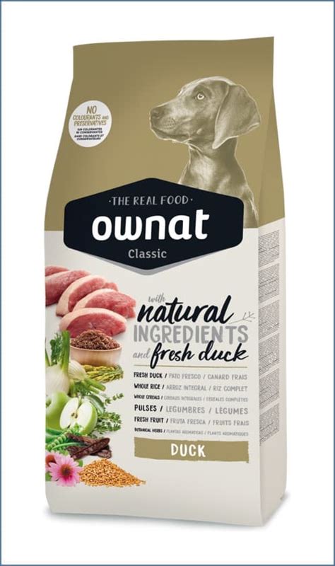 Ownat Classic Duck Сухий корм для дорослих собак, з качкою, 4 кг - Barbus