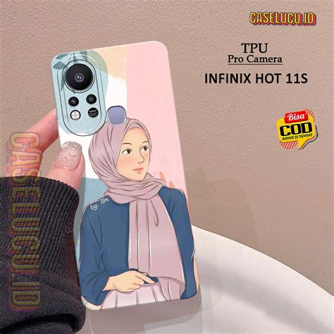 Jual Casing Hp Infinix Hot 11S Terbaru Fashion Case Hijab Case Infinix Hot 11S Soft Case