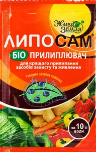 Липосам прилипатель для опрыскивания сада