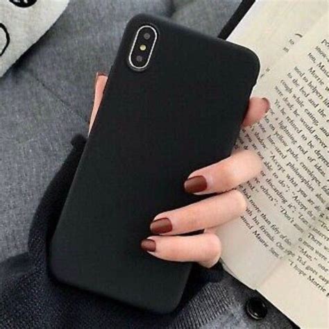 Black Matte iPhone XR Phone Case Cover on Mercari | Black iphone cases ...