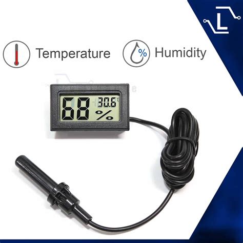 Luminense Fy Digital Temperature Hygrometer Mini Meter Thermometer