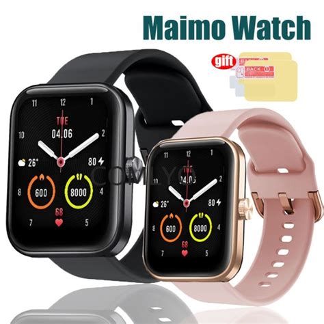 Maimo Watch Strap Silicone Double Color Movement Smart Watch Replace