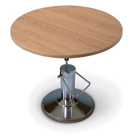 Hausmann Round Hydraulic Work Table North Coast Medical