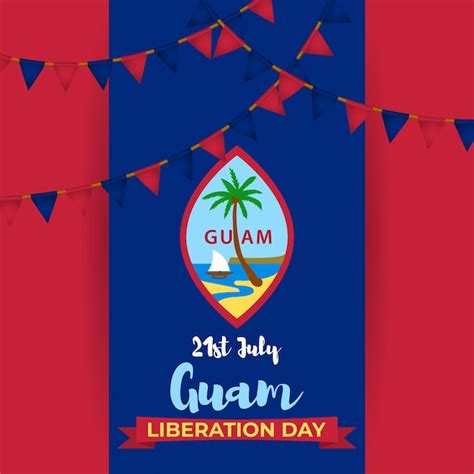 Premium Vector Vector Illustration For Guam Liberation Day