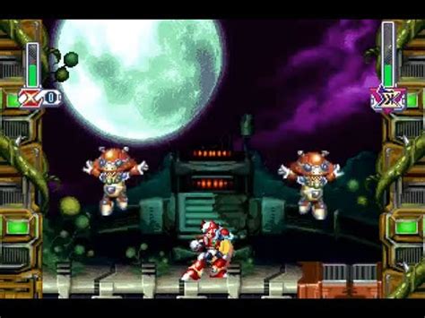 MegaMan X4 Vs Split Mushroom Stage 2 YouTube