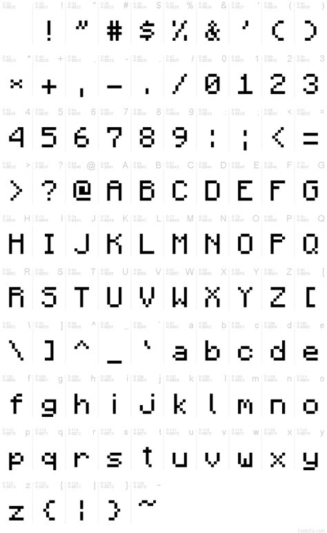 Mojang Regular font