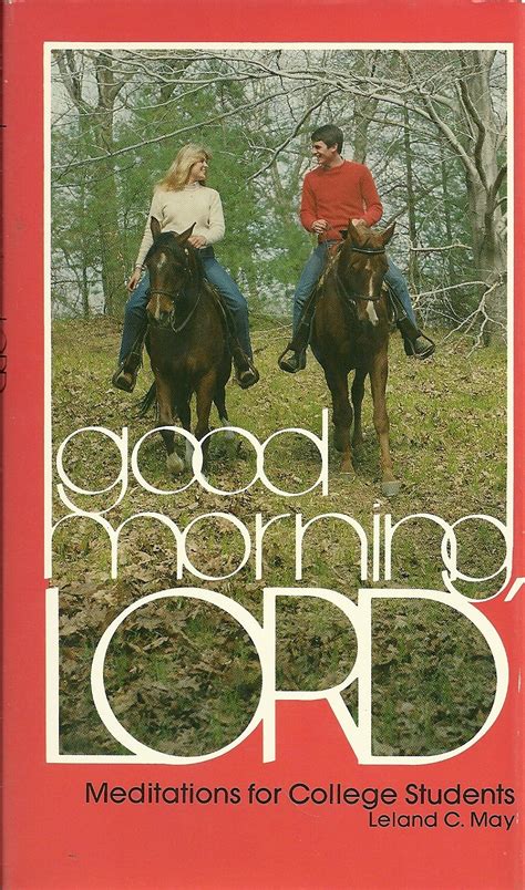 Good Morning Lord Meditations For College Students