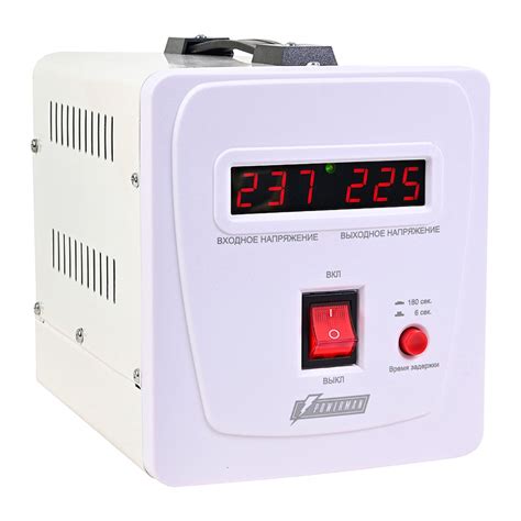 Стабилизатор напряжения POWERMAN AVS 1500 E- 1500 ВА, 220В ± 8% ...