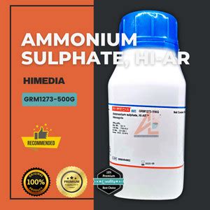 Jual Ammonium Sulphate Hi AR NH4 2SO4 500 Gram Kab Bogor Toko