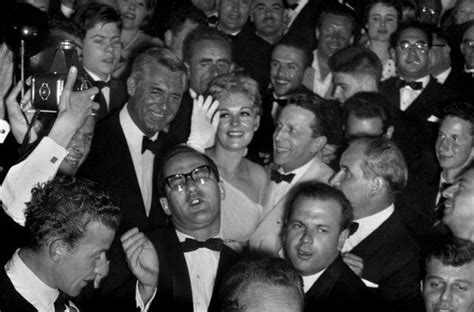 Cary Grant And Kim Novak Among The Crowd At The Cannes Film Festival