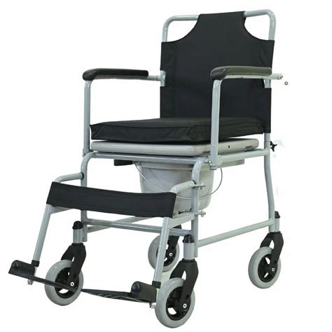 Silver Folding Commode Wheel Chair At In Kolkata Id