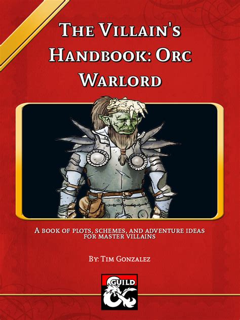 The Villains Handbook Orc Warlord Pdf