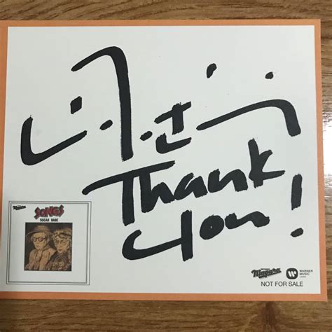 Yahoo オークション 山下達郎直筆サイン Suger Babe Ver