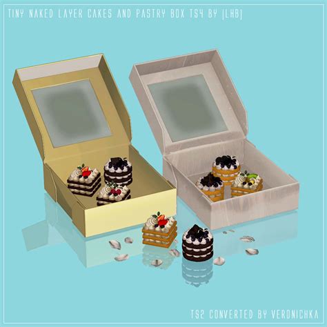 Nikaonishko Tiny Naked Layer Cakes Pastry Imaginary Boutique