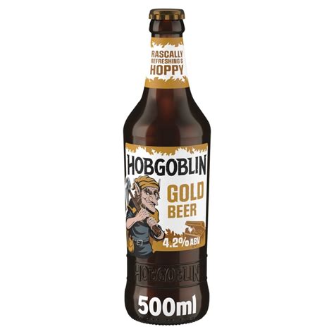 Hobgoblin Gold Ale Beer Bottle 500ml Tesco Groceries