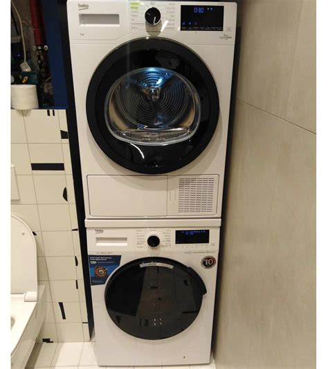 BEKO комплект для установки в колонну Стиральная машина WSPE7H616W ...