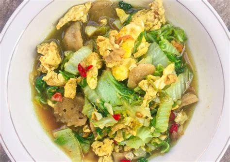 Resep Tumis Sawi Putih Bakso Oleh Fidela Sadewo Cookpad