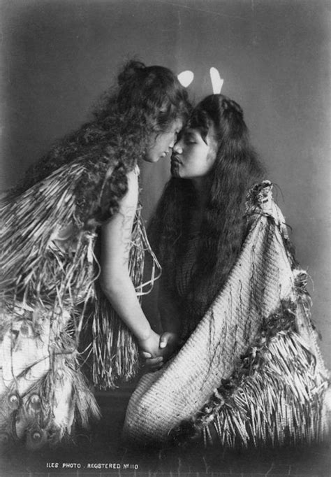 Portraits From Early 20th Century Found Of The Moko Kauae With Chin