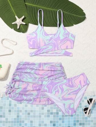 Teen Girls Bikini Sets SHEIN