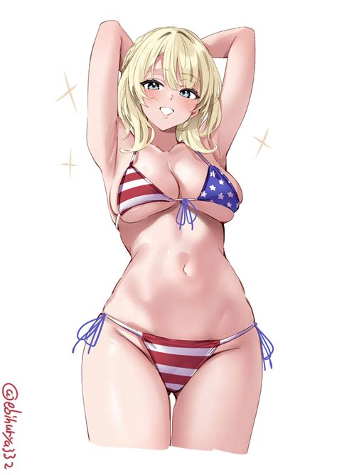 American Flag Bikini Danbooru