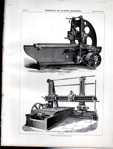 ENGRAVING Examples Of Planing Machines Engraving From Modern Machine