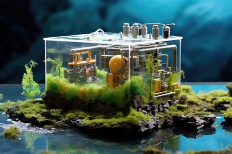 Premium Ai Image Renewable Energy Concept With Microbial Fuel Cell Model