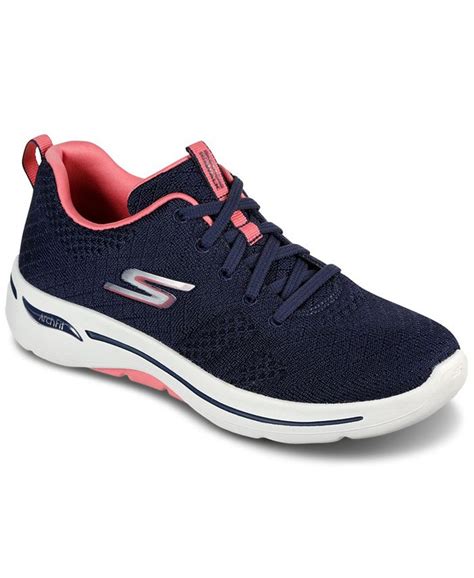 Skechers Womens Go Walk Arch Fit Unify Arch Support Walking Sneakers