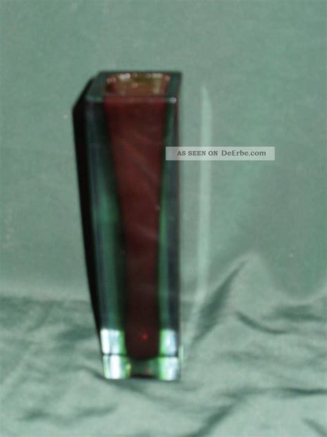 Murano Blockvase 50 60er Jahre