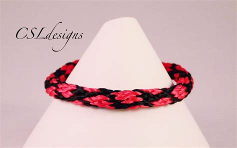 V Deo Paso A Paso Para Realizar Una Pulsera Kumihimo Estampado