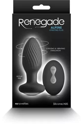 Dop Anal Ns Toys Renegade Alpine Negru Grosime Cm Lungime Cm Cel Ro