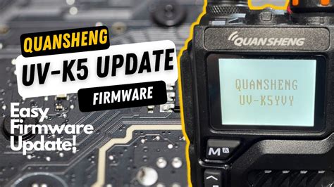 Quansheng UV-K5 / K6 úpravy, modifikace, vylepšení, firmware - Hard Wired