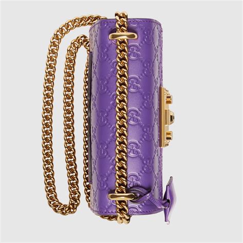 Padlock Gucci Signature Shoulder Bag Gucci Womens Shoulder Bags