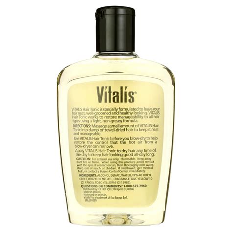 Vitalis Hair Tonic For All Hair Types 7 Oz Ebay