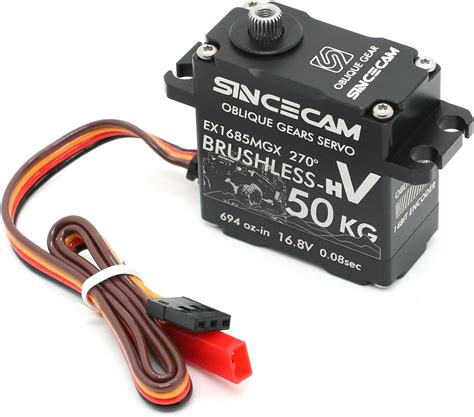 Amazon Sincecam 50kg High Torque Brushless Servo 16 8V HV Direct