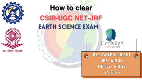 How To Clear CSIR UGC NET JRF Earth Science Example PYQ YouTube