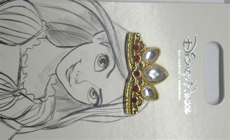 Rapunzel Crown Tiara Disney Parks Princess Crown Collection Pin Pop